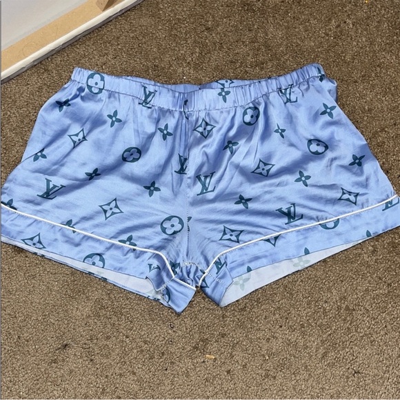 Designer Blue Women's Athletic Shorts